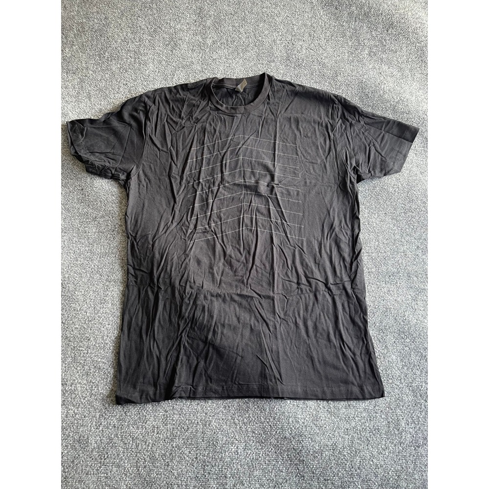 Next Level Apparel Uber 10 Year Anniversary Mens XL Black  Crew Neck